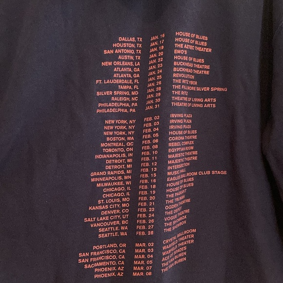 black love your parents audience tour sweater hoodie sz XL - Picture 6 of 10